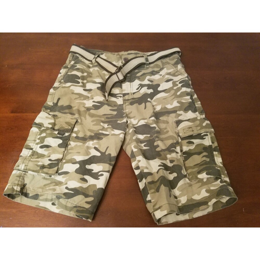 Swiss Cross Camo Cargo Short Mens Size 34